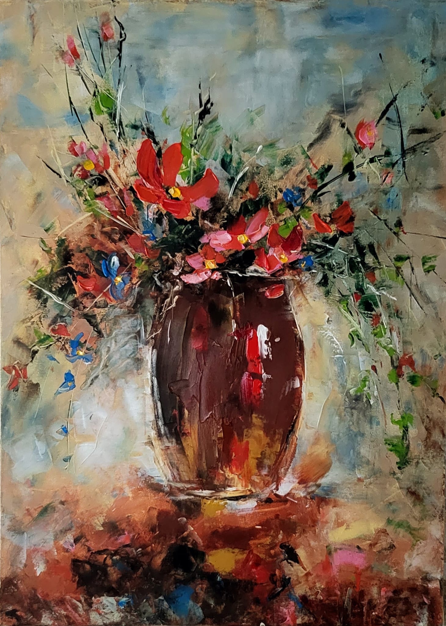 ArteDiAlina.com painting: Flora's Secret